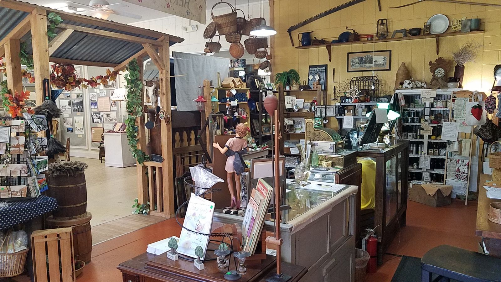 Interior view of Country Store